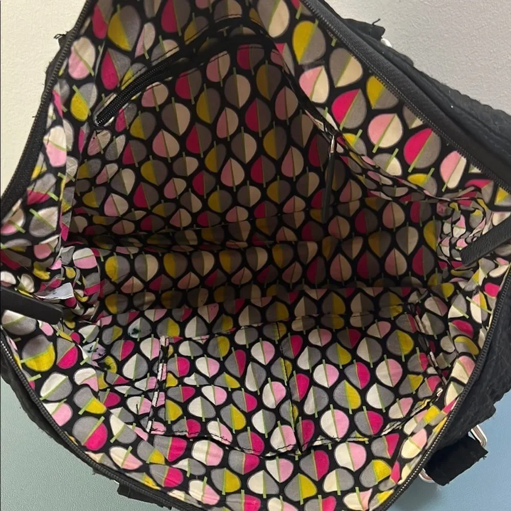Vera Bradley Elegant Black Quilted Women's Bag - Picture 3 of 5